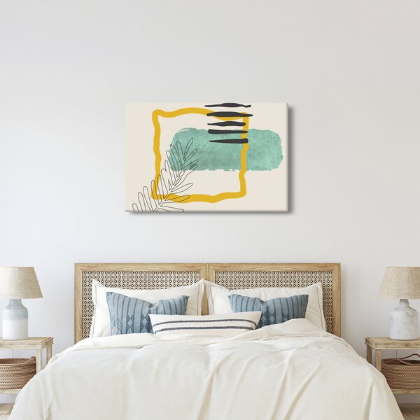 Kép - Absztrakt lapok N⁰2 (90x60 cm)
