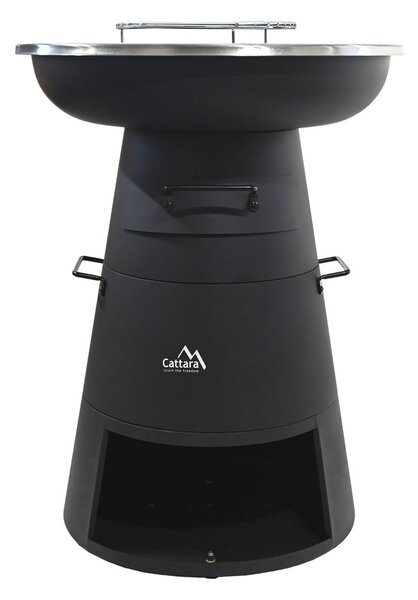 Faszenes grillsütő ø 58,5 cm Plancha Moon – Cattara