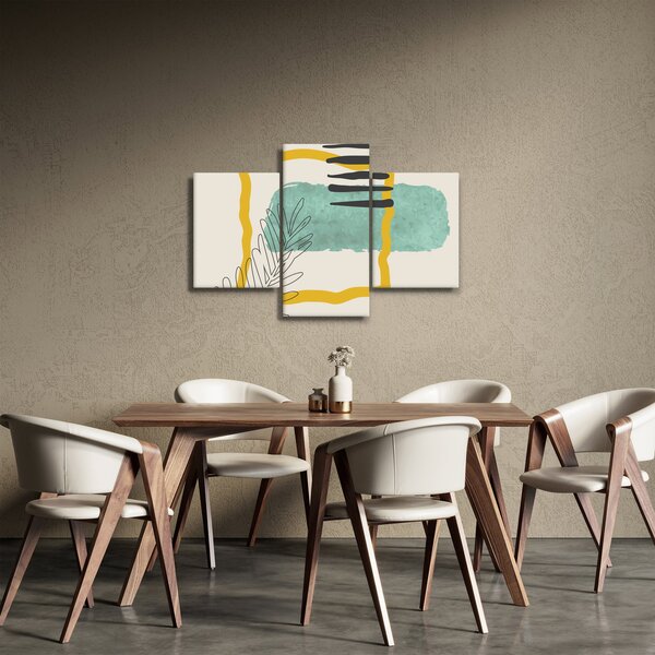 Kép - Absztrakt lapok N⁰2 (90x60 cm)