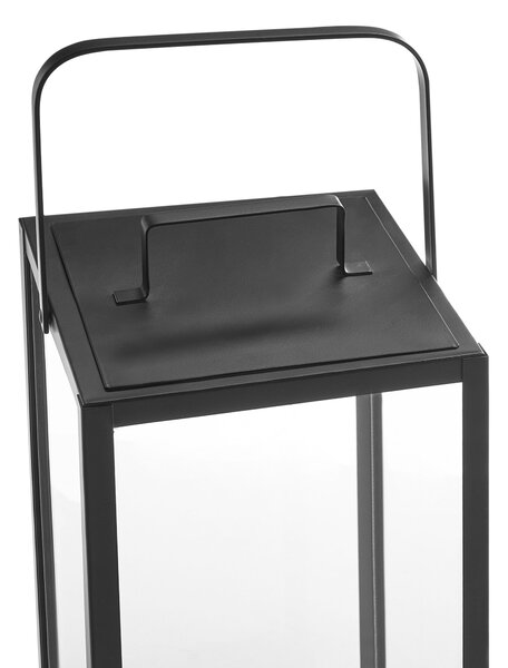 Lámpás LEPAR Fém 53 cm Fekete