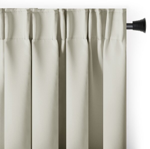 Krémszínű dimout (részleges sötétítő) függöny 140x245 cm Kierra – Restilo