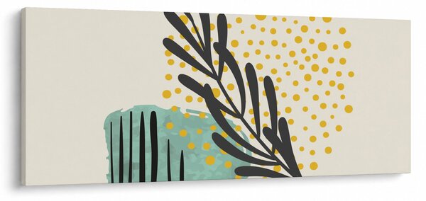 Kép - Absztrakt lapok N⁰3 (120x50 cm)