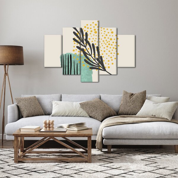 Kép - Absztrakt lapok N⁰3 (150x105 cm)