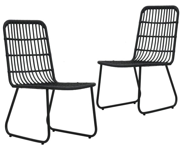 3 részes polyrattan és üveg kültéri étkezőgarnitúra