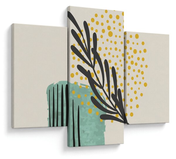 Kép - Absztrakt lapok N⁰3 (90x60 cm)