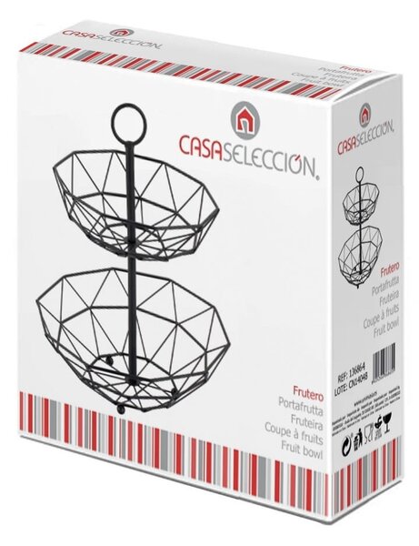 Fém gyümölcsös kosár – Casa Selección