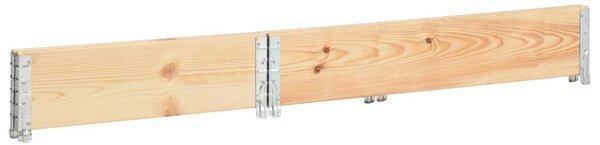 Tömör fenyőfa magaságy 50 x 100 cm