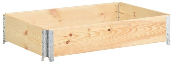 Tömör fenyőfa magaságy 50 x 100 cm