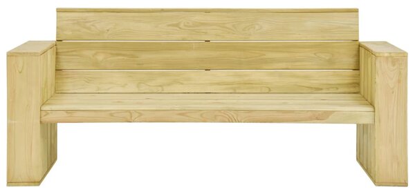 Impregnált fenyőfa kerti pad 179 cm