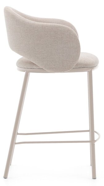 Krémszínű bárszék (ülésmagasság 65 cm) Maina – Kave Home