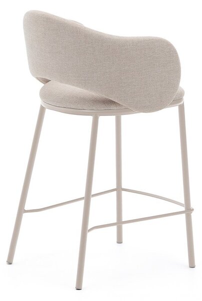Krémszínű bárszék (ülésmagasság 65 cm) Maina – Kave Home