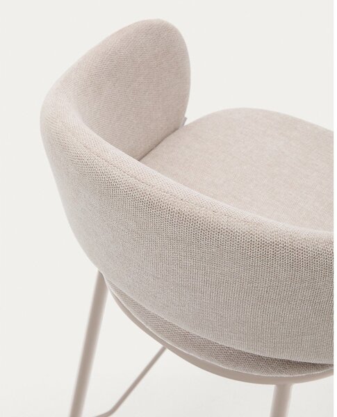 Krémszínű bárszék (ülésmagasság 65 cm) Maina – Kave Home