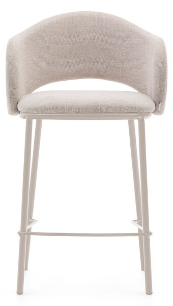Krémszínű bárszék (ülésmagasság 65 cm) Maina – Kave Home