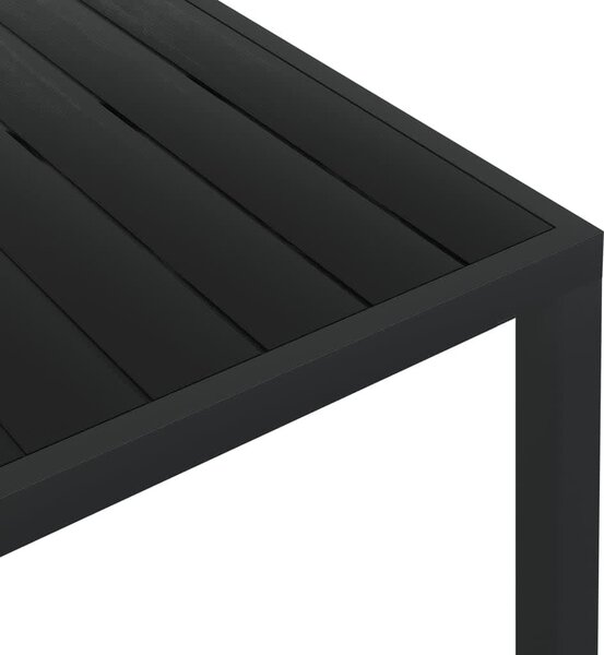 9 részes szürke polyrattan kerti étkezőgarnitúra párnákkal