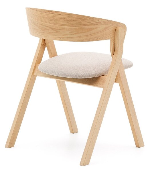 Natúr színű étkezőszék Godia – Kave Home