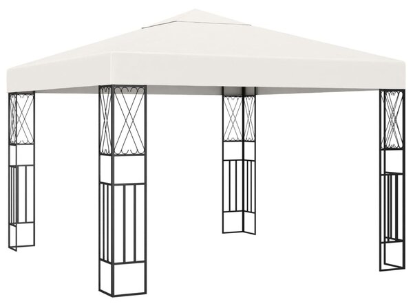 Krémszínű pavilon 3 x 3 m