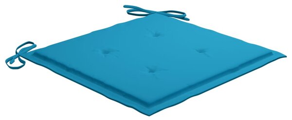 2 db tömör tíkfa kerti szék párnával