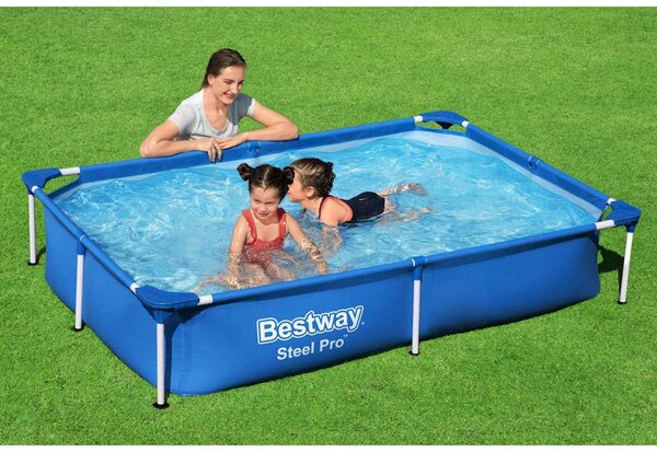 Bestway Steel Pro úszómedence 221 x 150 x 43 cm