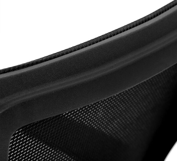 SONGMICS Ergonomikus Hálós Irodai Szék Állítható Deréktámasszal Fekete
