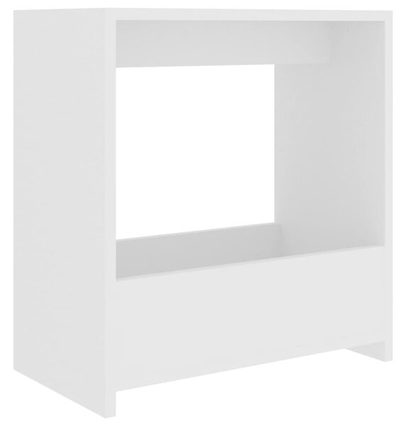 Fehér forgácslap kisasztal 50 x 26 x 50 cm