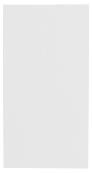 Fehér forgácslap kisasztal 50 x 26 x 50 cm