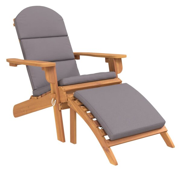 3 részes tömör akácfa kerti Adirondack ülőgarnitúra