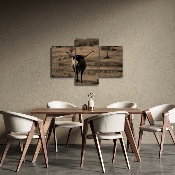 Kép - Texasi tehén (90x60 cm)