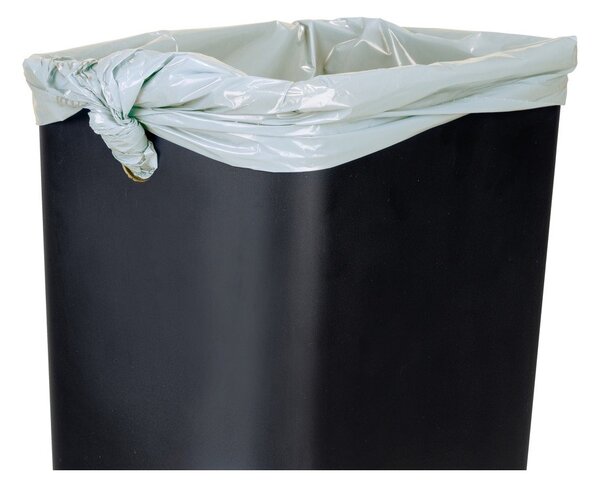 Krémszínű acél pedálos szemetes 12 l Design – Wenko
