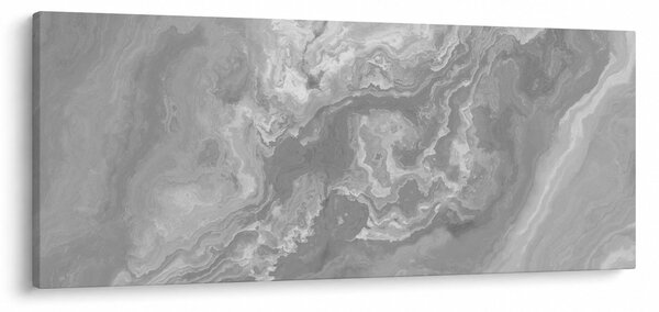 Kép - Márvány fekete-fehérben (120x50 cm)