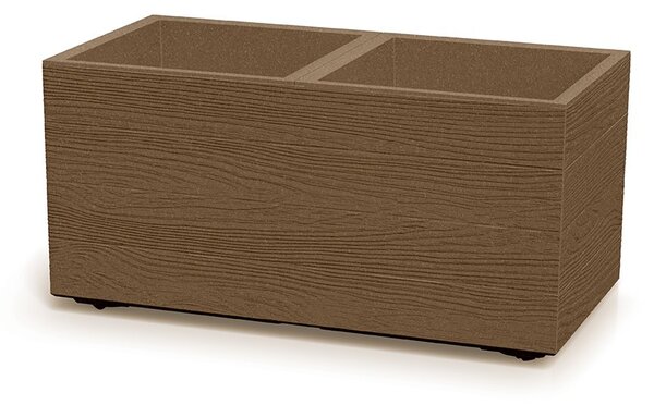 Virágtartó Prosperplast MADERA CASE eco fa 77 cm natur