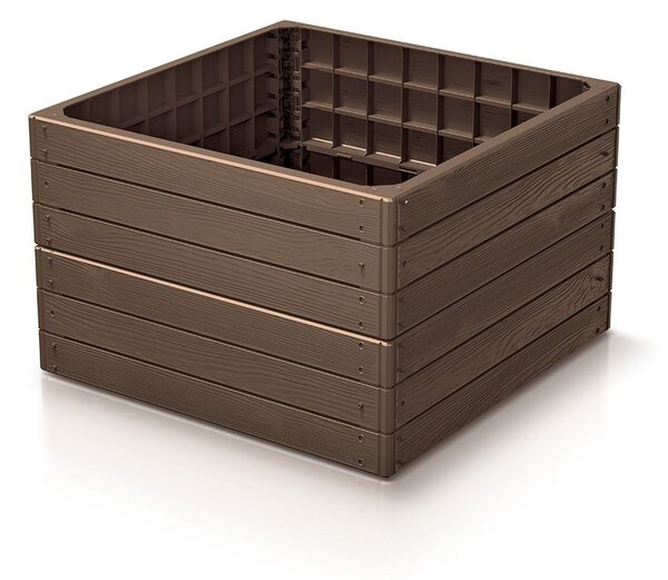 Prosperplast BASE WOODY magaságyas 75,6 cm barna