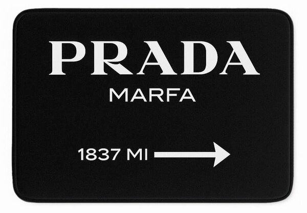 Fekete bársony fürdőszobai kilépő szett 2 db-os 60x100 cm Prada – Mila Home