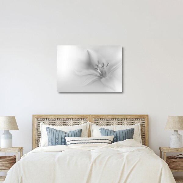 Üveg kép - Delicate Lily (70x50 cm)