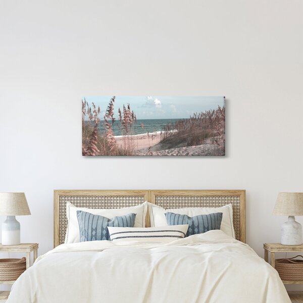 Kép - Rózsaszín strand (120x50 cm)