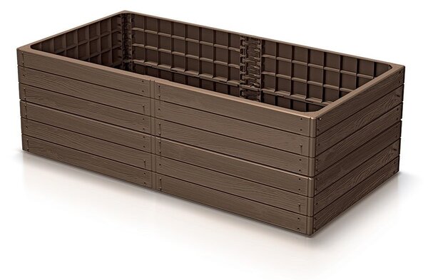 Prosperplast BASE WOODY magaságyas 149,2 cm barna