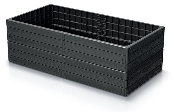 Prosperplast BASE WOODY magaságyas 149,2 cm antracit