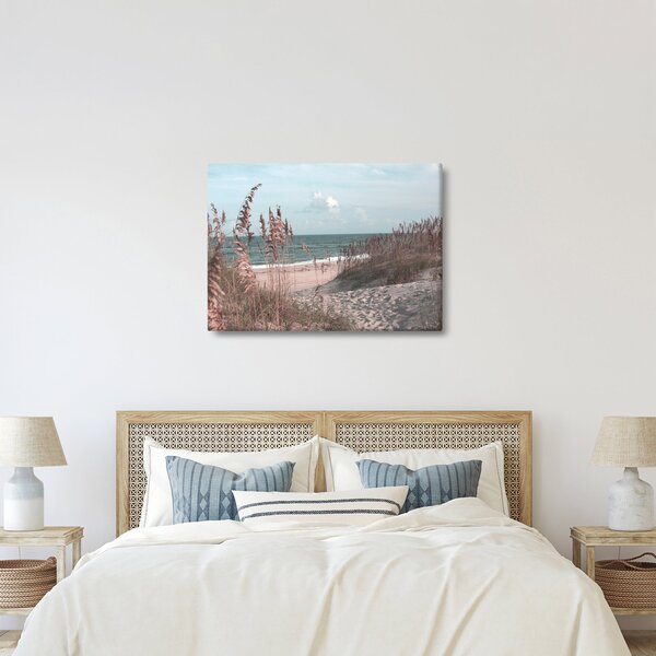 Kép - Rózsaszín strand (70x50 cm)