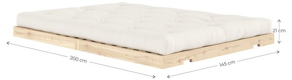 Bézs kinyitható kanapé 145 cm Flip – Karup Design