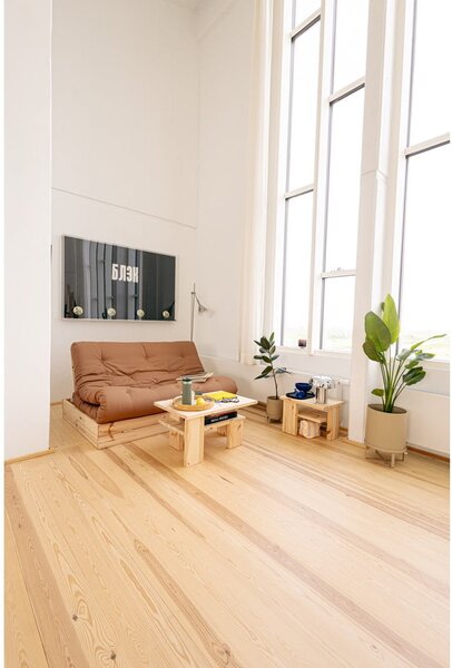 Bézs kinyitható kanapé 145 cm Flip – Karup Design