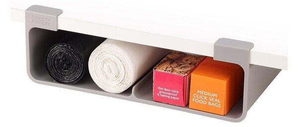 Szürke függő műanyag papírtörlő és fóliatartó CupboardStore – Joseph Joseph