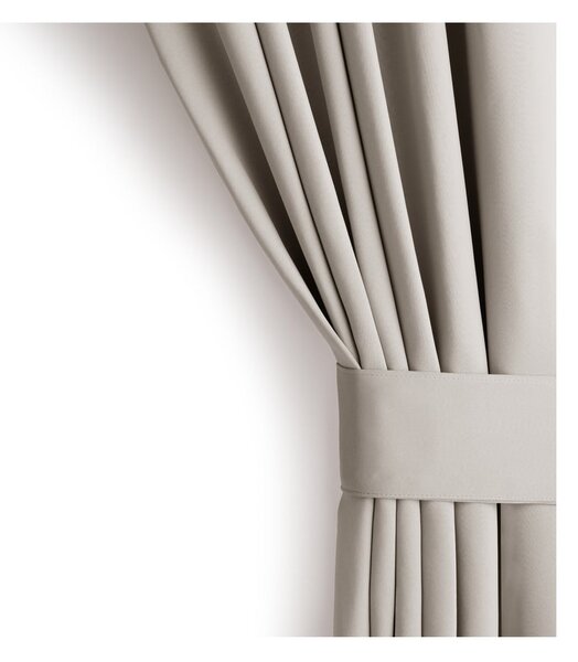 Bézs dimout (részleges sötétítő) függöny 140x270 cm Kierra – Restilo