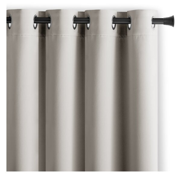 Bézs dimout (részleges sötétítő) függöny 140x270 cm Kierra – Restilo