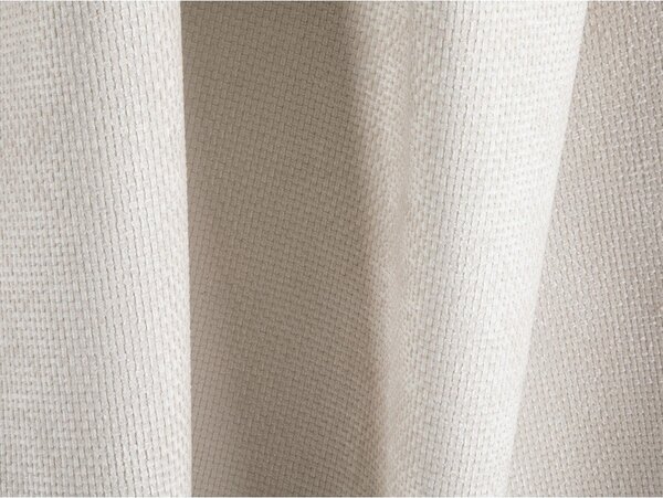 Krémszínű zsenília kinyitható-tárolóhelyes sarokkanapé Tonale – Cosmopolitan Design