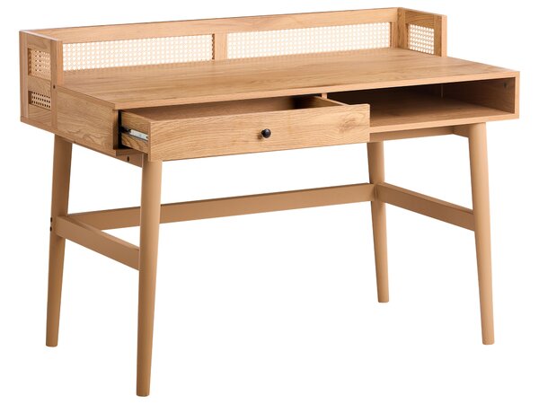 Íróasztal NOVEN Világosbarna 120 cm 60 cm