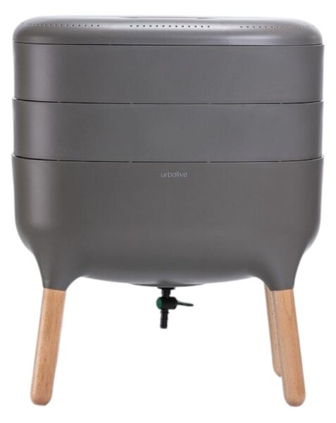 Szürke komposztáló 21,7 l Urbalive – Plastia