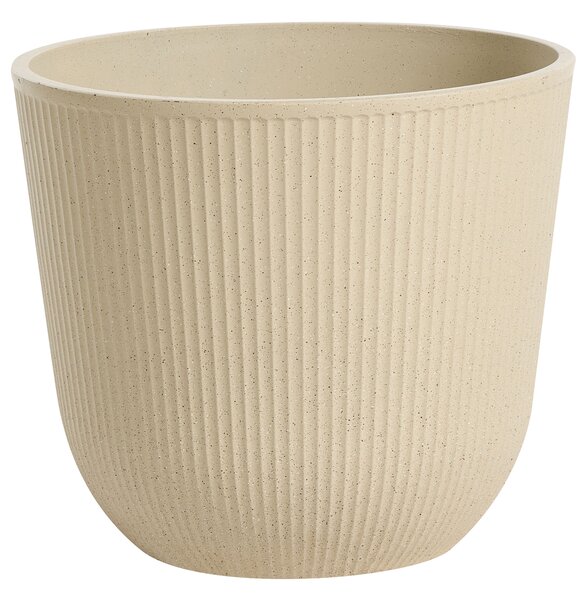 Kétdarabos virágcserép szett DRABA 44 cm Bézs