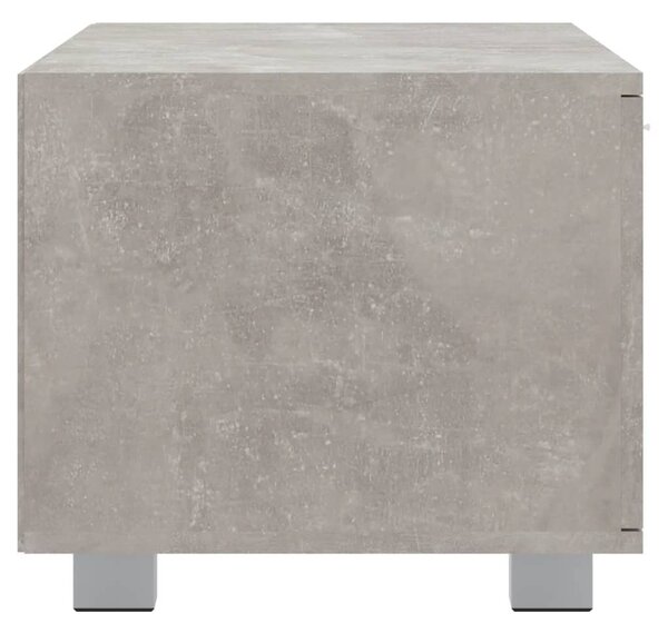 Betonszürke szerelt fa TV-szekrény 120 x 34,5 x 35 cm