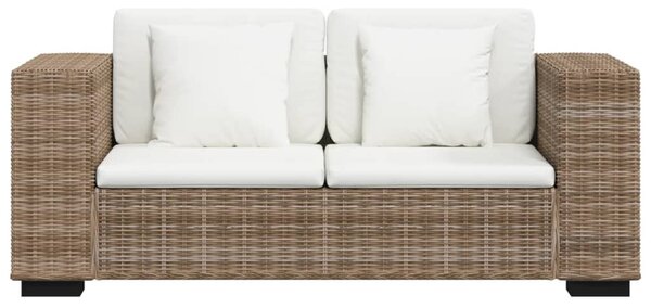 7 darabos kétszemélyes valódi rattan kanapé szett