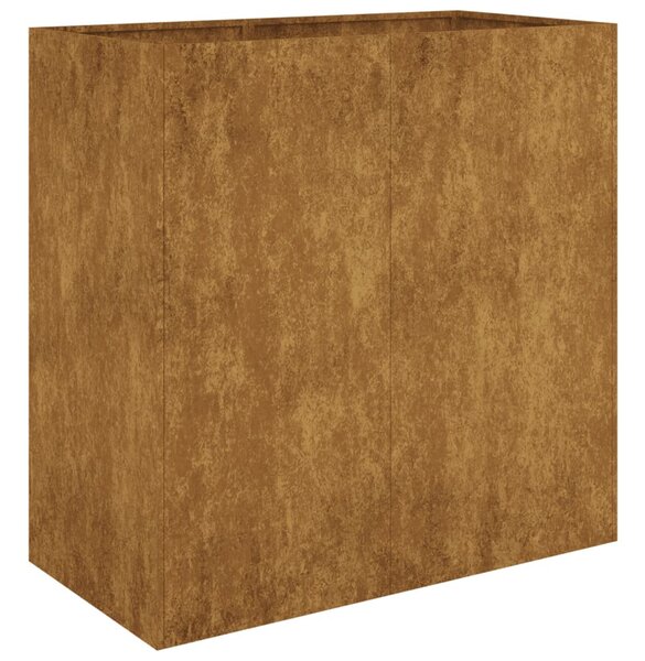 Corten acél növénytartó 80x40x80 cm