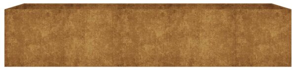 Corten acél kerti magaságyás 200x80x40 cm